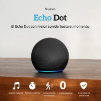 Echo Dot (5.ª generación) – Altavoz inteligente con Alexa y sonido mejorado