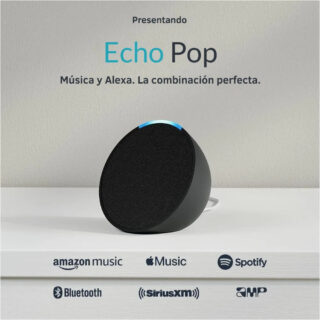 Amazon Echo Pop – Altavoz inteligente compacto con Alexa y sonido de calidad
