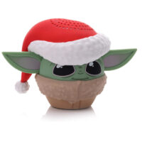 Parlante Bluetooth Grogu con gorro de Navidad edición especial Star Wars The Mandalorian
