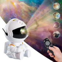 Proyector de Astronauta – Luz nocturna de estrellas y galaxias para niños - Imagen 4