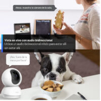 Tapo 2K Pan – Cámara de seguridad WiFi con giro panorámico y visión nocturna - Imagen 3