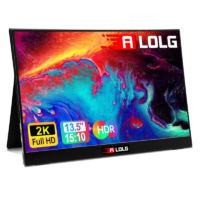 Monitor portátil ALOLG 13.5 pulgadas con resolución Full HD 1080P y diseño ligero