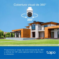 Tapo C510W – Cámara de seguridad Wi-Fi 2K para exteriores con visión nocturna - Imagen 2