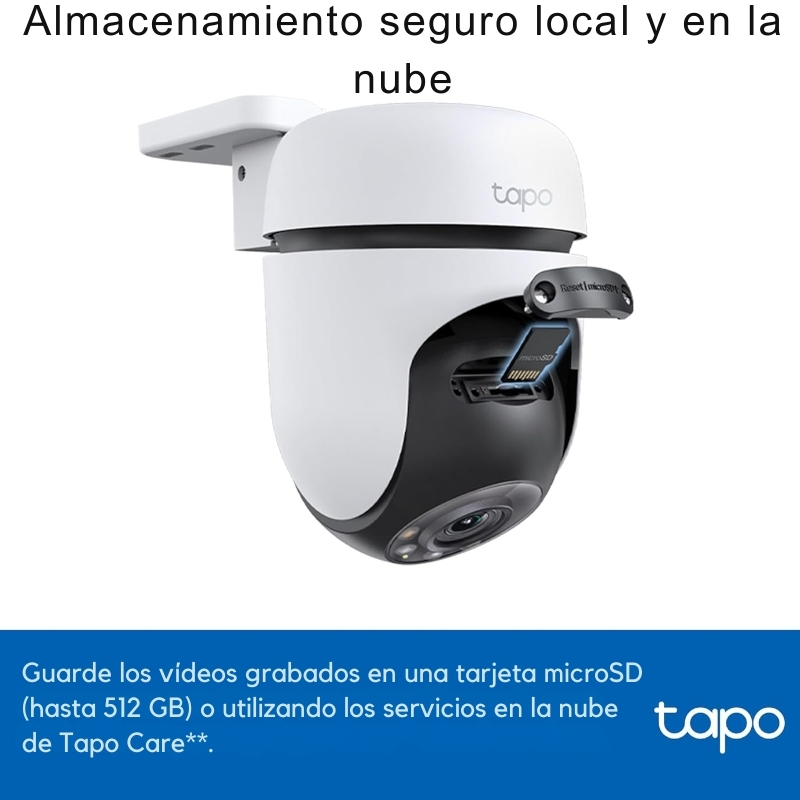 Tapo C510W – Cámara de seguridad Wi-Fi 2K para exteriores con visión nocturna - Imagen 4