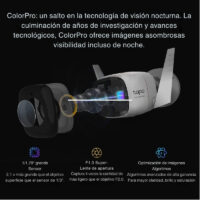 Tapo C320WS - Cámara de seguridad WiFi exterior 2K con visión nocturna a color - Imagen 5