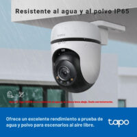 Tapo C510W – Cámara de seguridad Wi-Fi 2K para exteriores con visión nocturna - Imagen 7