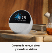 Amazon Echo Spot – Reloj inteligente con pantalla, Alexa integrada y control por voz - Imagen 3
