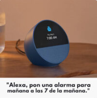Amazon Echo Spot – Reloj inteligente con pantalla, Alexa integrada y control por voz - Imagen 2