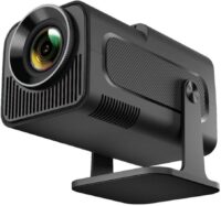Proyector Android HY320 – Mini proyector portátil Full HD con Bluetooth y sistema Android