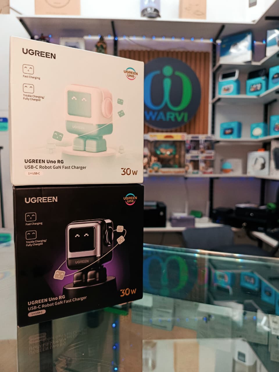 Cargador Ugreen Uno RG Robot 30W